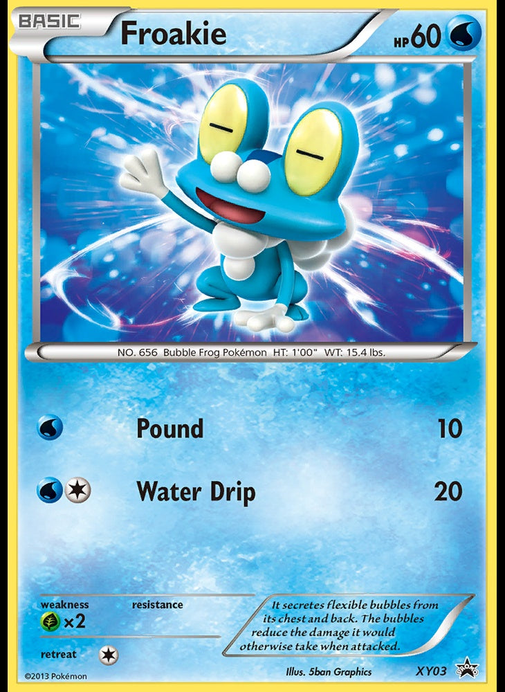 # XY03 Froakie - XY XY Black Star Promos - Promo Pokemon TCG Card