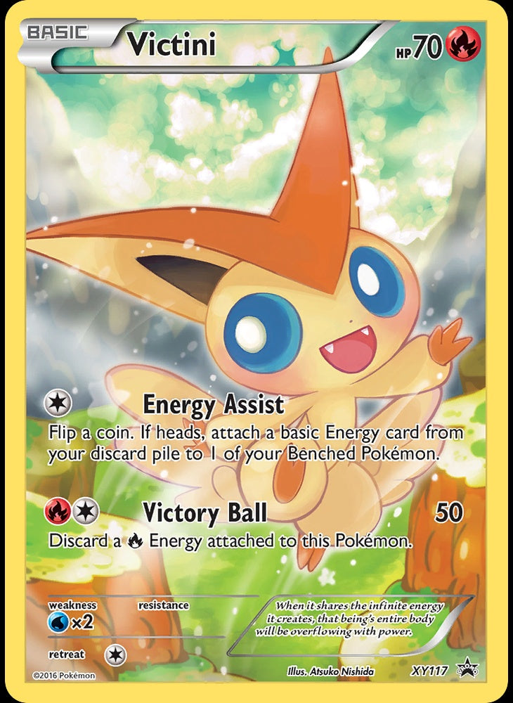 # XY117 Victini - XY XY Black Star Promos - Promo Pokemon TCG Card