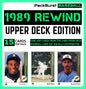 1989 Rewind - Upper Deck Edition Baseball Card Pack