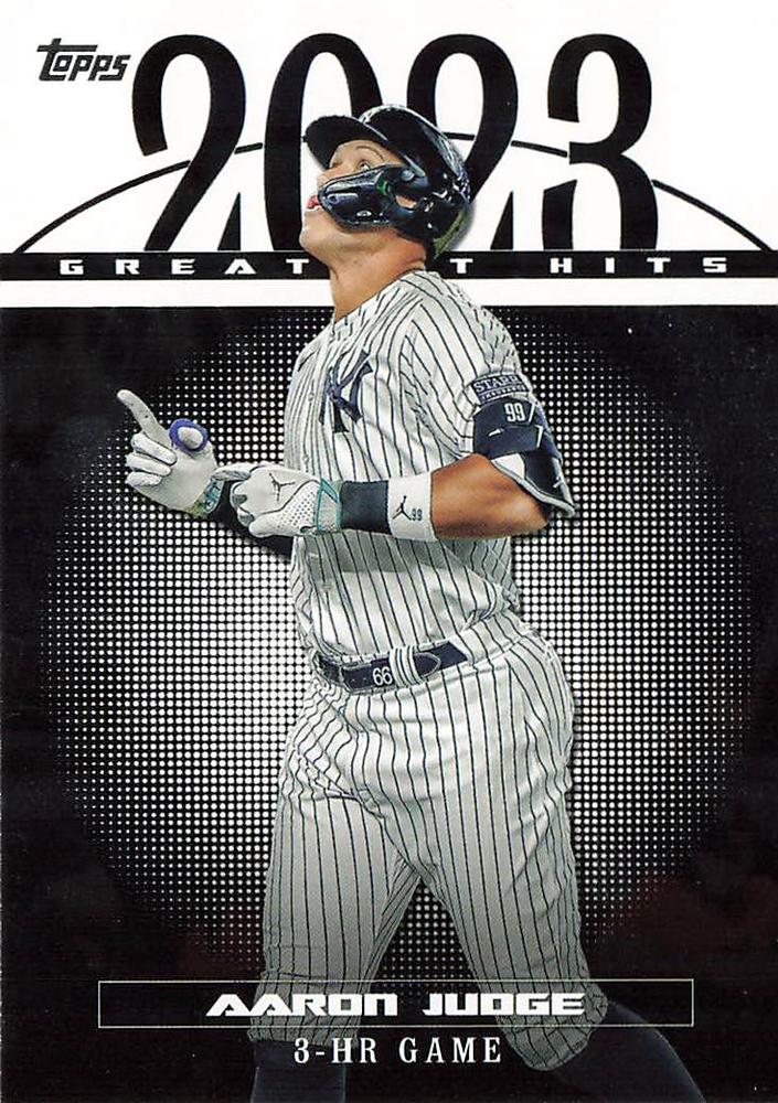 2024 Topps Aaron Judge #23GH-2 Greatest Hits Insert Baseball Card