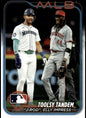 2024 Topps Update #US238 Toolsy Tandem: Elly De La Cruz / Julio Rodríguez Card