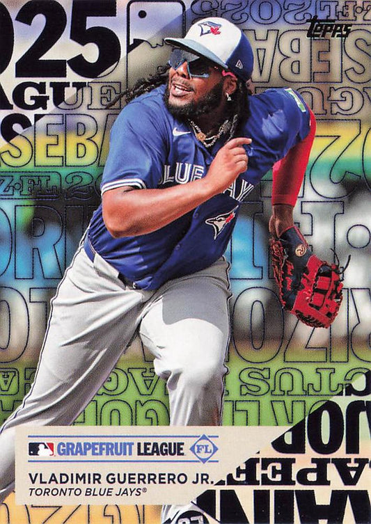 Vladimir Guerrero Jr. 2025 Topps #TG-7 Training Grounds Insert Baseball Card