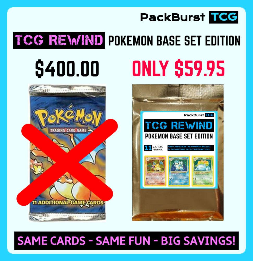 TCG Rewind - Pokemon Base Set Edition Booster Pack