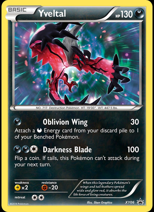 # XY06 Yveltal - XY XY Black Star Promos - Promo Pokemon TCG Card