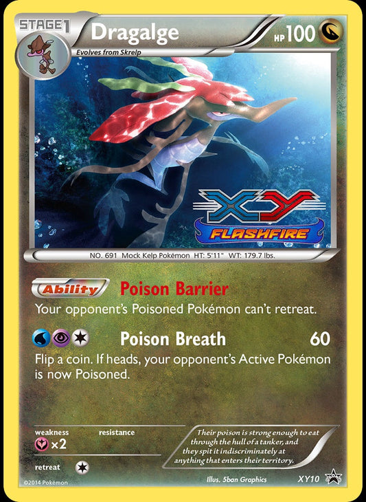 # XY10 Dragalge - XY XY Black Star Promos - Promo Pokemon TCG Card