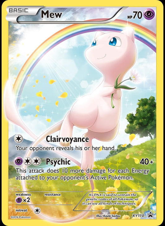 # XY110 Mew - XY XY Black Star Promos - Promo Pokemon TCG Card