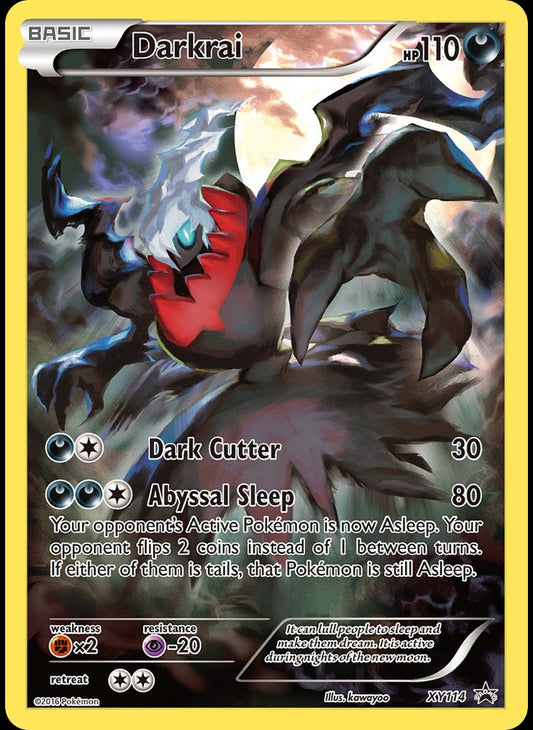 # XY114 Darkrai - XY XY Black Star Promos - Promo Pokemon TCG Card