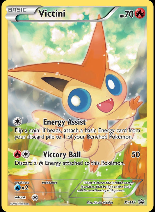 # XY117 Victini - XY XY Black Star Promos - Promo Pokemon TCG Card