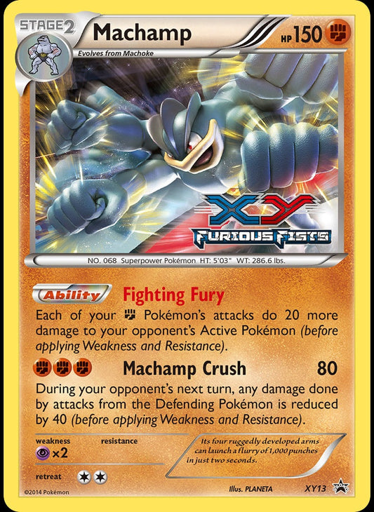 # XY13 Machamp - XY XY Black Star Promos - Promo Pokemon TCG Card