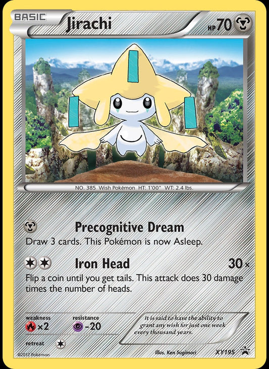 # XY195 Jirachi - XY XY Black Star Promos - Promo Pokemon TCG Card