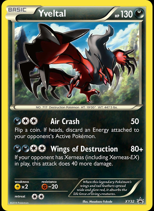 # XY32 Yveltal - XY XY Black Star Promos - Promo Pokemon TCG Card