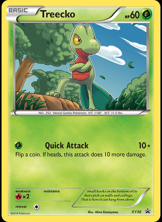 # XY36 Treecko - XY XY Black Star Promos - Promo Pokemon TCG Card