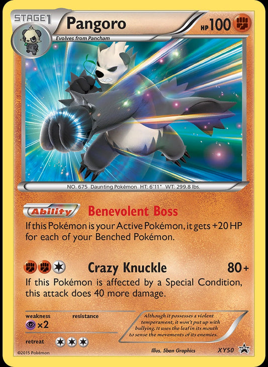 # XY50 Pangoro - XY XY Black Star Promos - Promo Pokemon TCG Card