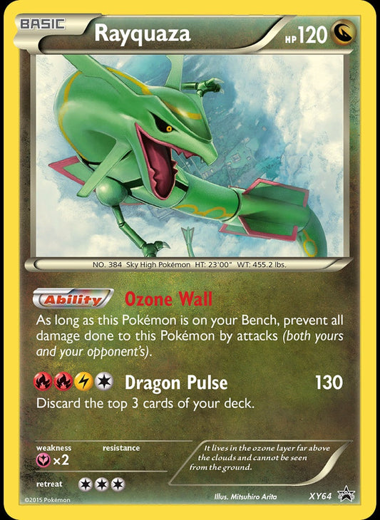 # XY64 Rayquaza - XY XY Black Star Promos - Promo Pokemon TCG Card