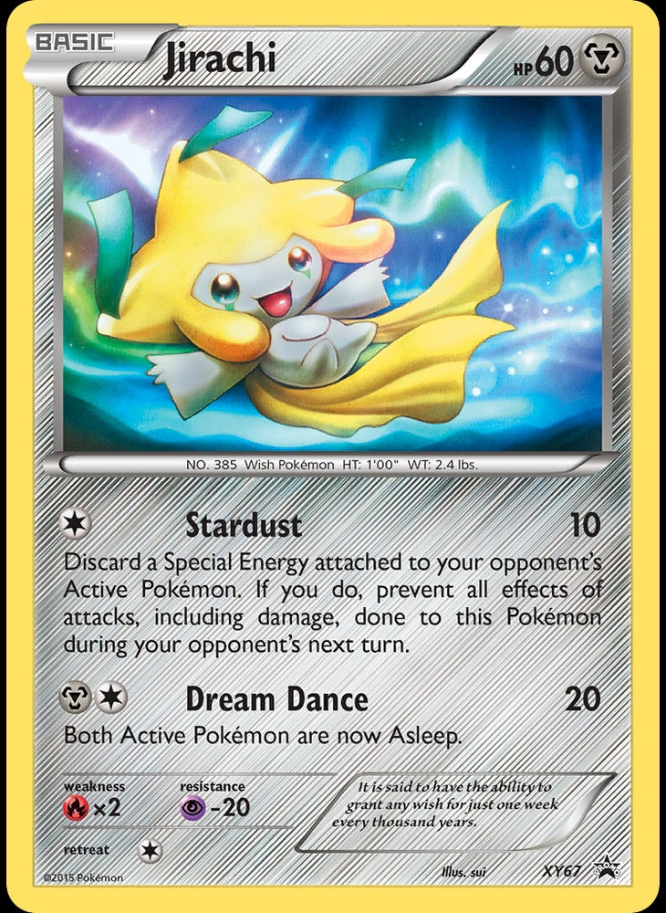 # XY67 Jirachi - XY XY Black Star Promos - Promo Pokemon TCG Card