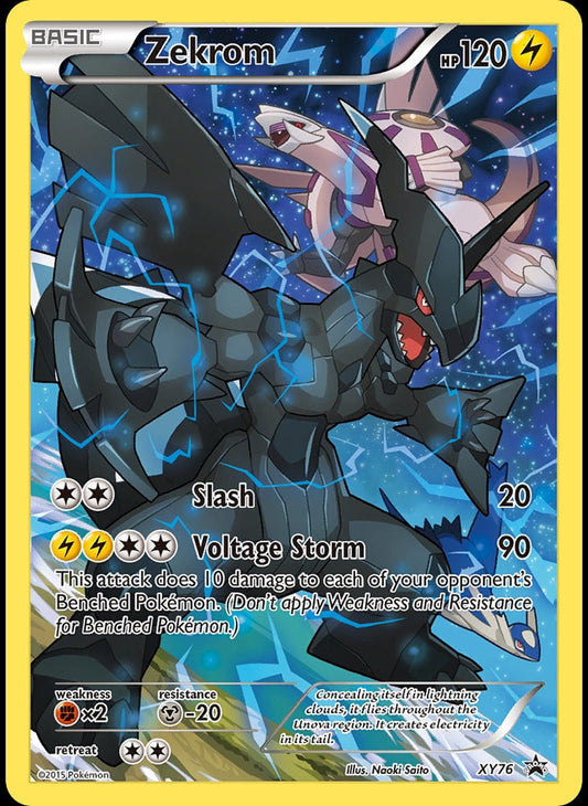 # XY76 Zekrom - XY XY Black Star Promos - Promo Pokemon TCG Card