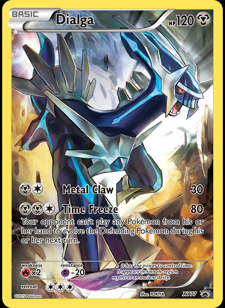 # XY77 Dialga - XY XY Black Star Promos - Promo Pokemon TCG Card