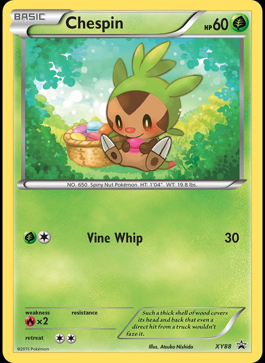 # XY88 Chespin - XY XY Black Star Promos - Promo Pokemon TCG Card