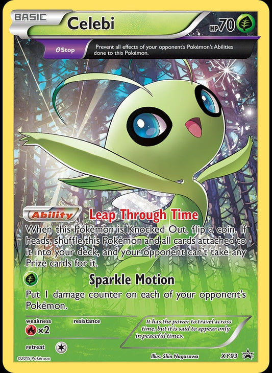 # XY93 Celebi - XY XY Black Star Promos - Promo Pokemon TCG Card
